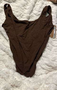 Skims Fits Everybody High Cut Thong Bodysuit